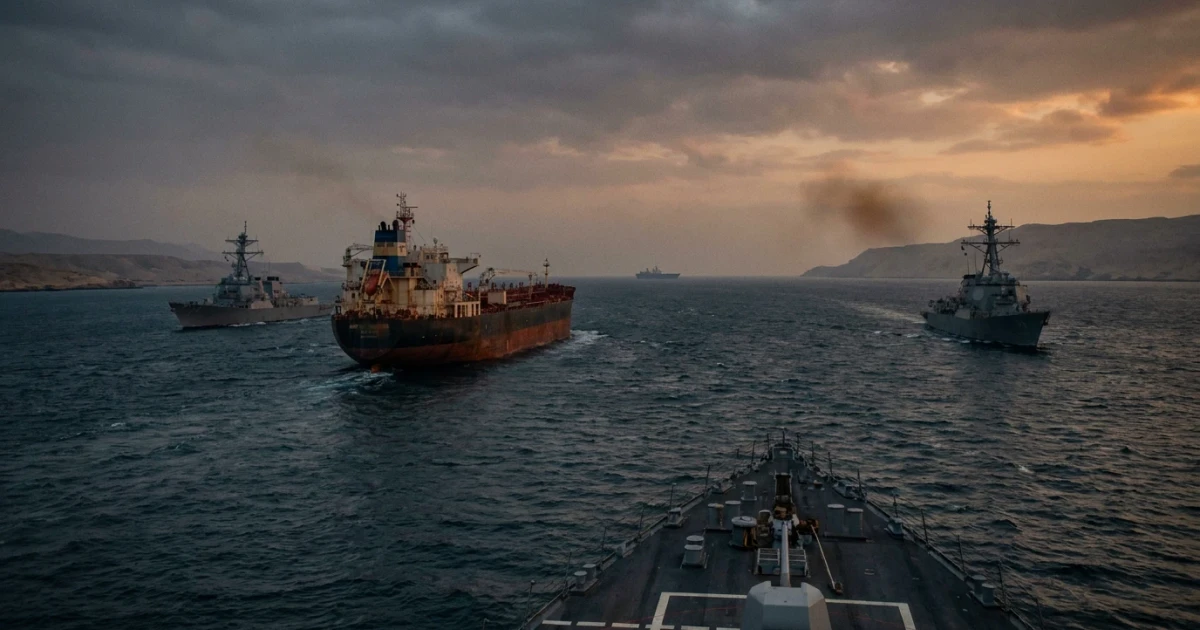 Iran Threatens Retaliation as U.S. Plans Ship Guidance