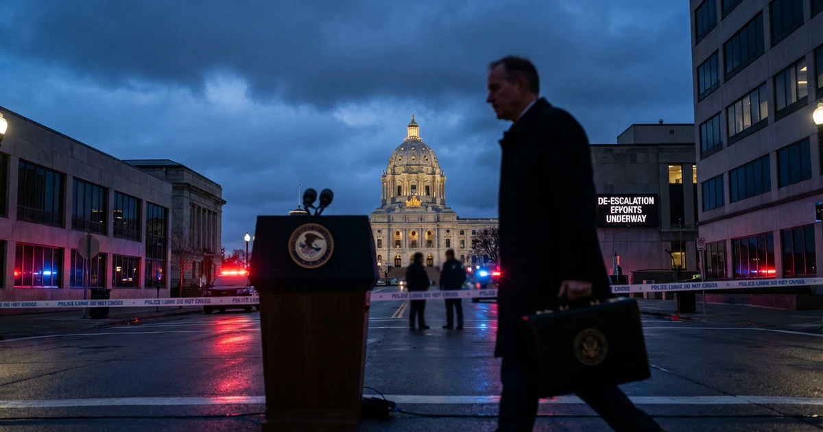 Trump Vows 'De-Escalation' in Minnesota After Pretti Shooting