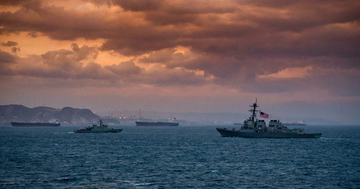 Iran and U.S. Face Off Over Control of Strait of Hormuz