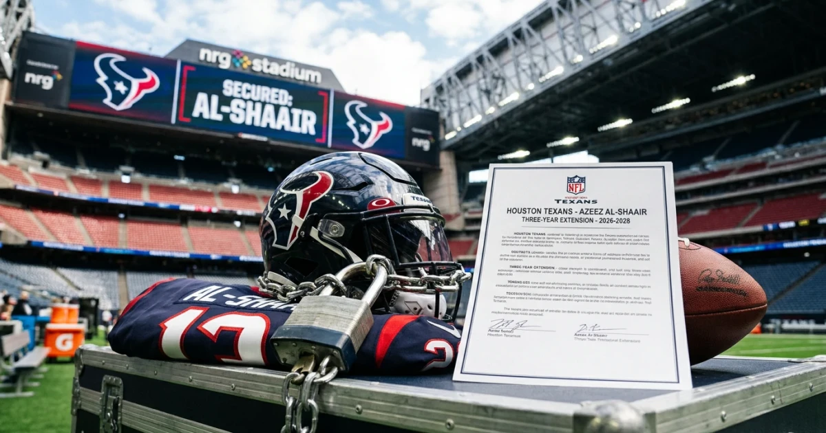 Texans Sign Azeez Al-Shaair to Three-Year Extension