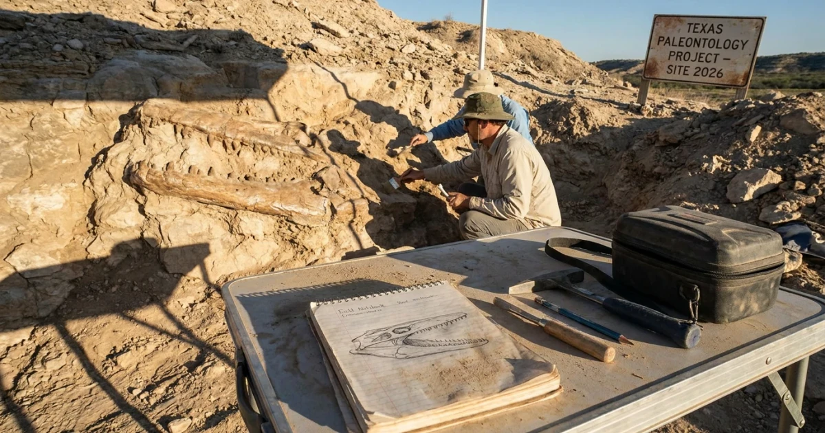 Texas Fossil Discovery Reveals Giant Mosasaur Species