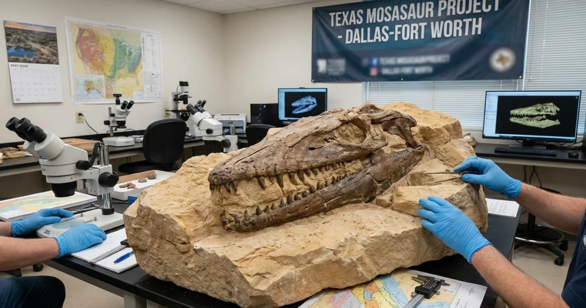 Texas Researchers Discover Giant Mosasaur Species