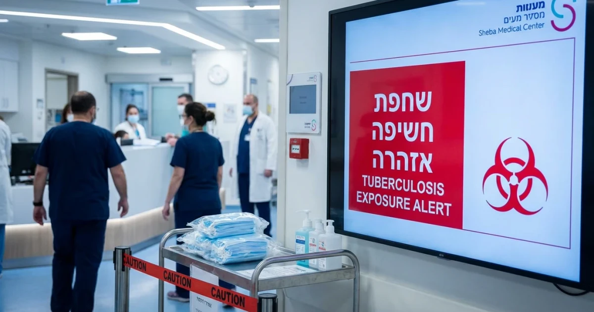 2,600 Exposed to Tuberculosis at Sheba Medical Center
