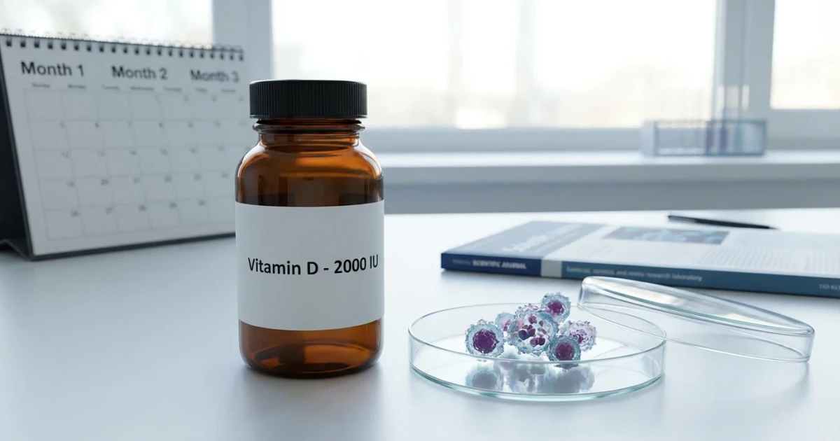 Vitamin D Supplement May Reset Immune System in 3 Months