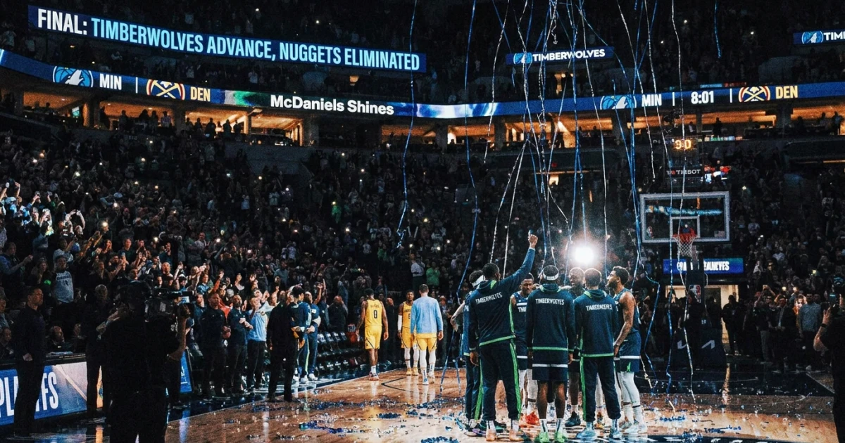 Timberwolves Defeat Nuggets, Advance in NBA Playoffs
