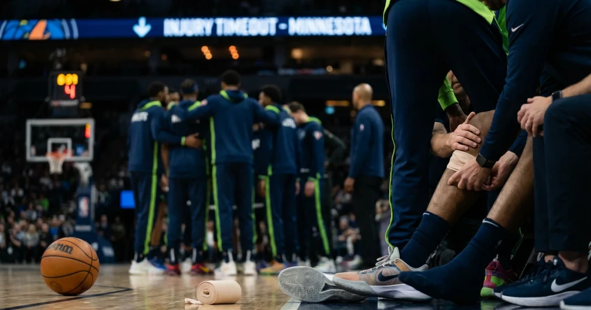 Edwards, DiVincenzo Injured in Timberwolves Game 4 Loss