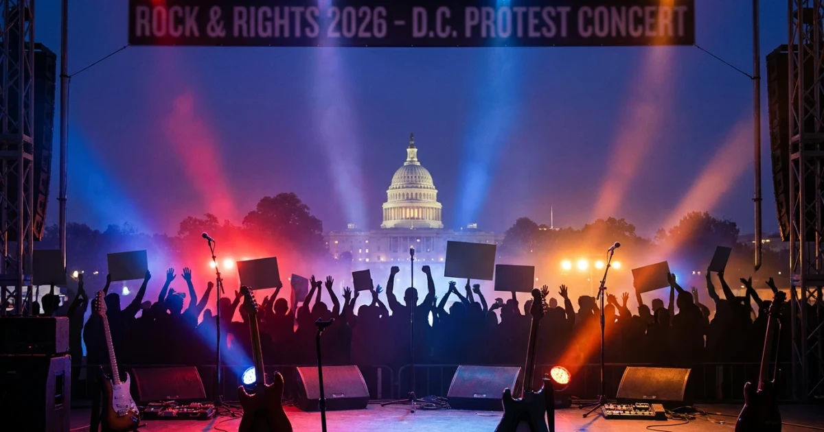 Tom Morello, Springsteen Lead Protest Concert in D.C.