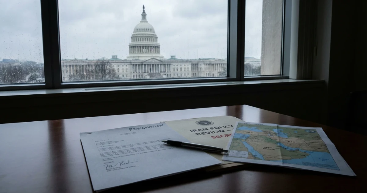 Top U.S. Counterterrorism Aide Resigns Over Iran War Dispute