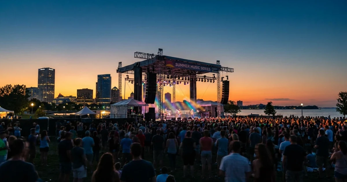 Best Outdoor Concert Series in the U.S. and Milwaukee 2026