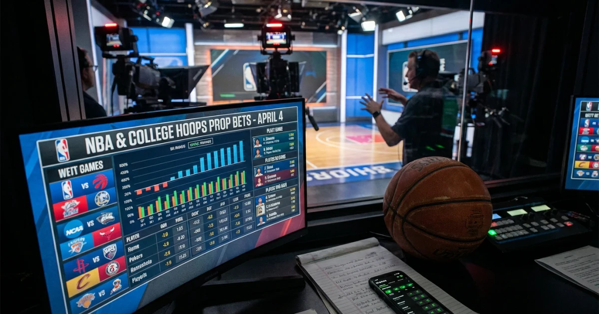 NBA and College Basketball Prop Bets Highlight April 4