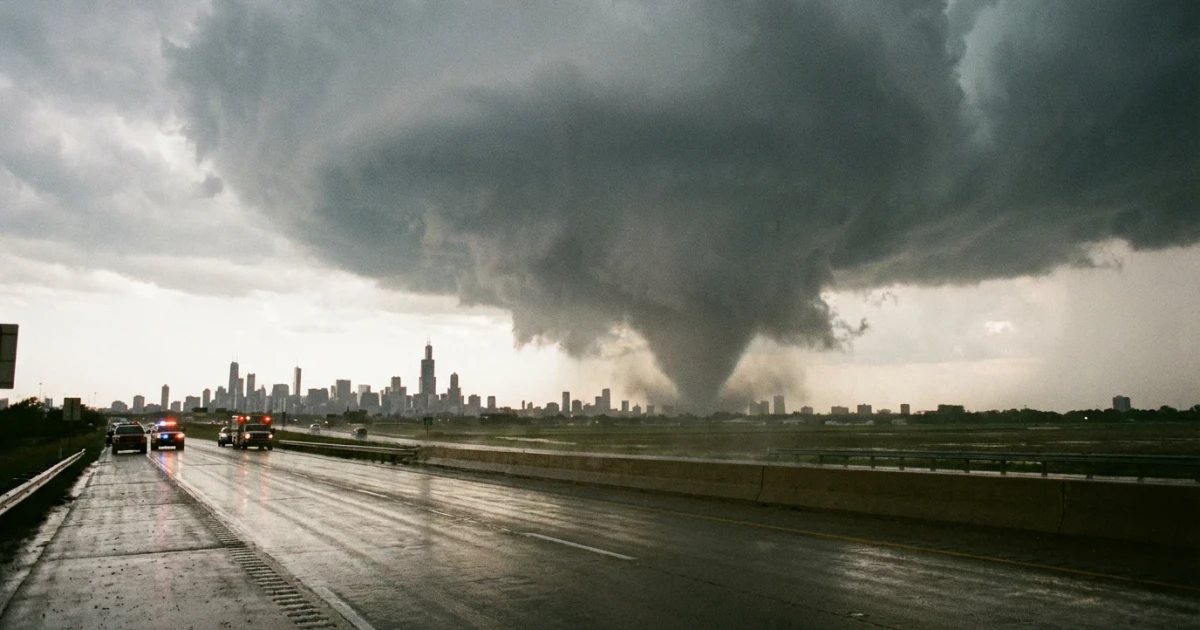 Tornado Watch Issued Across Chicago as Storms Hit