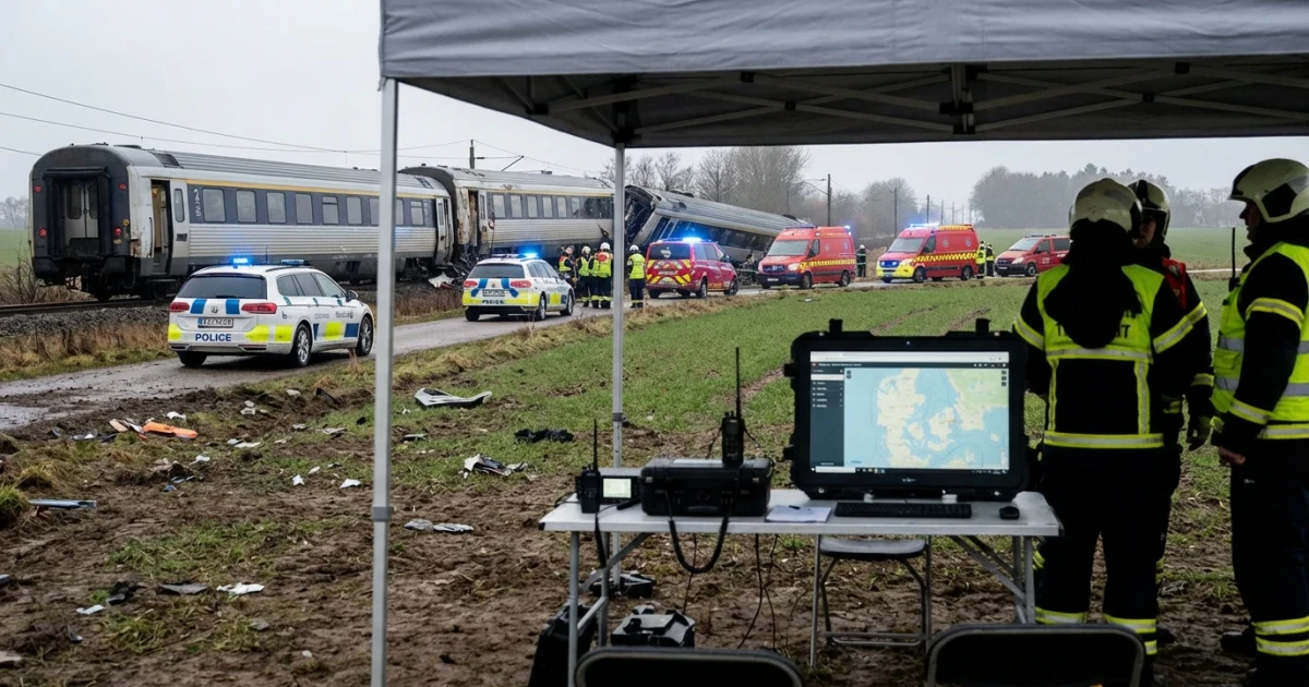 Train Collision Near Copenhagen Injures 17