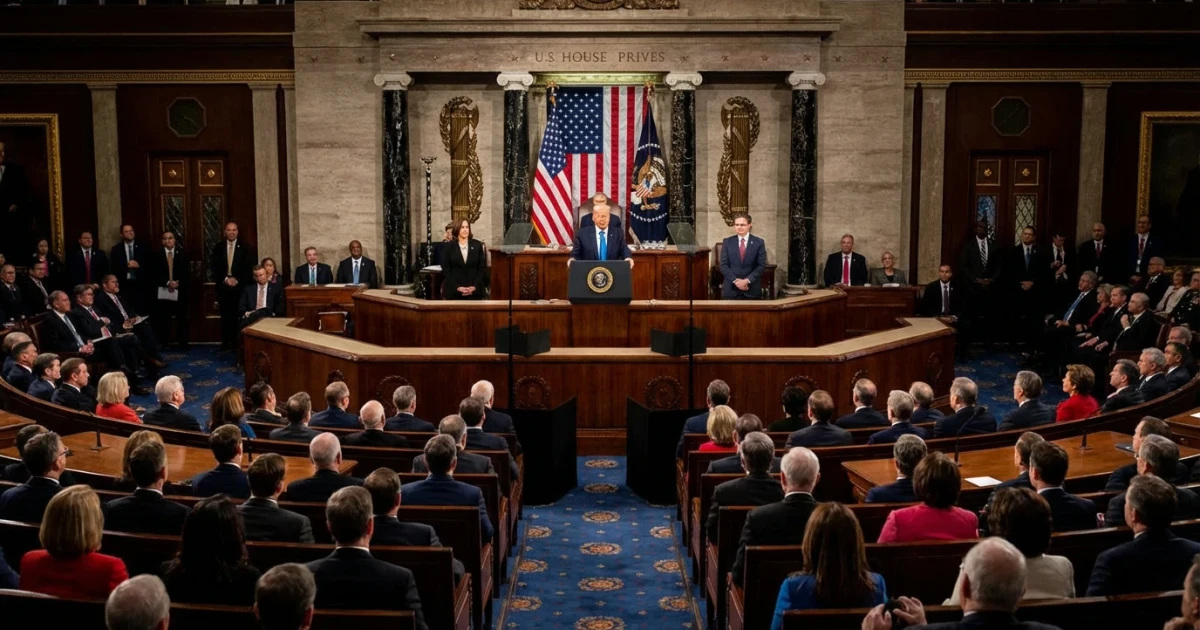 Trump Delivers 2026 State of the Union Address