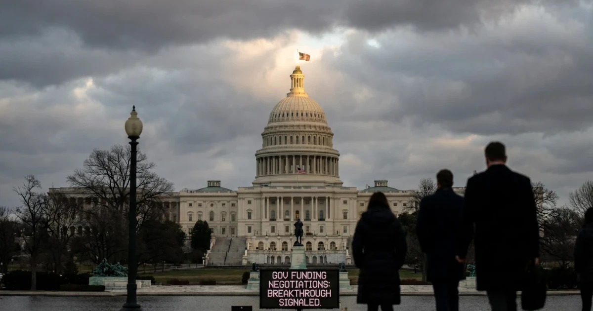 Trump, Schumer Near Deal to Prevent US Government Shutdown