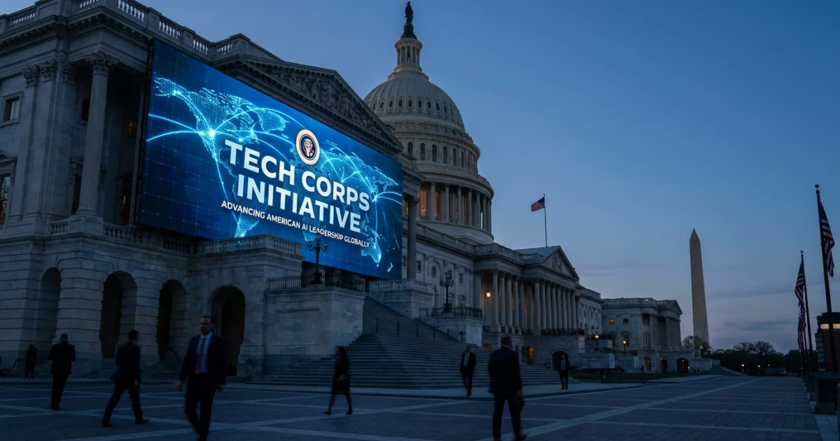 Trump Launches Tech Corps to Advance U.S. AI Abroad