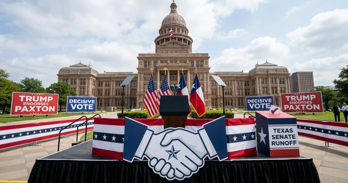 Trump Endorses Ken Paxton in Texas Senate Runoff