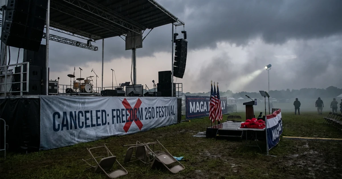 Trump Urges Freedom 250 Festival Cancellation After Artist Exodus