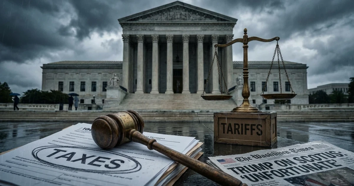 Trump Criticizes Supreme Court, Proposes Tariffs for Tax Revenue