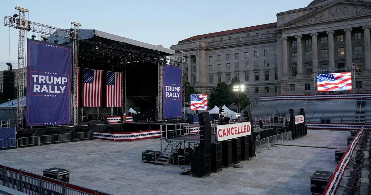 Trump Cancels Freedom 250 Concerts for Self-Headlined Rally