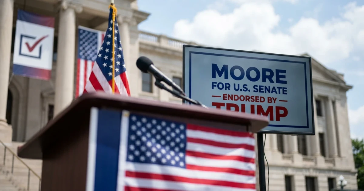 Trump Reaffirms Endorsement of Barry Moore for U.S. Senate