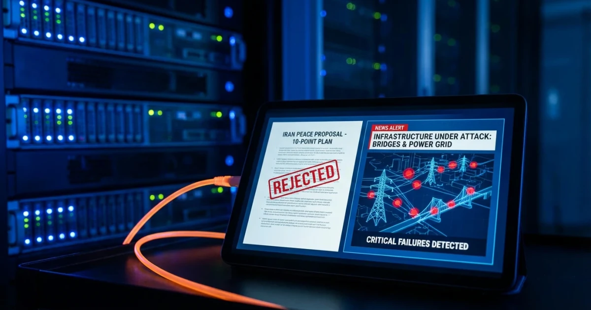 Trump Rejects Iran Proposal Over Infrastructure Attack Concerns