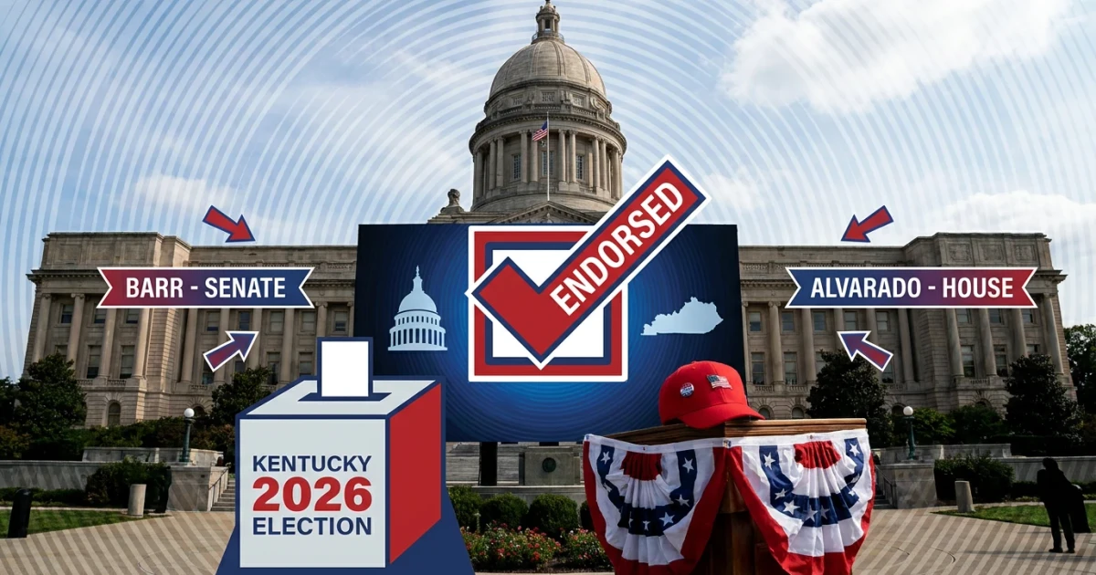Trump Endorses Barr, Alvarado in Kentucky Elections