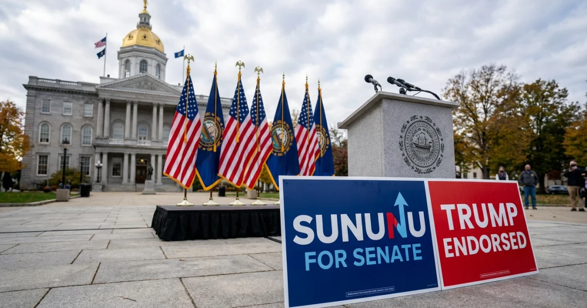 Trump Endorses Sununu in High-Stakes NH Senate Race