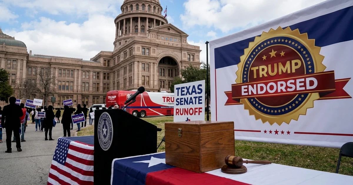 Trump Endorses Paxton in Texas Senate Runoff Battle