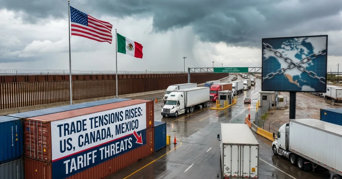Trump Tariff Threats Spark Tensions with Canada, Mexico