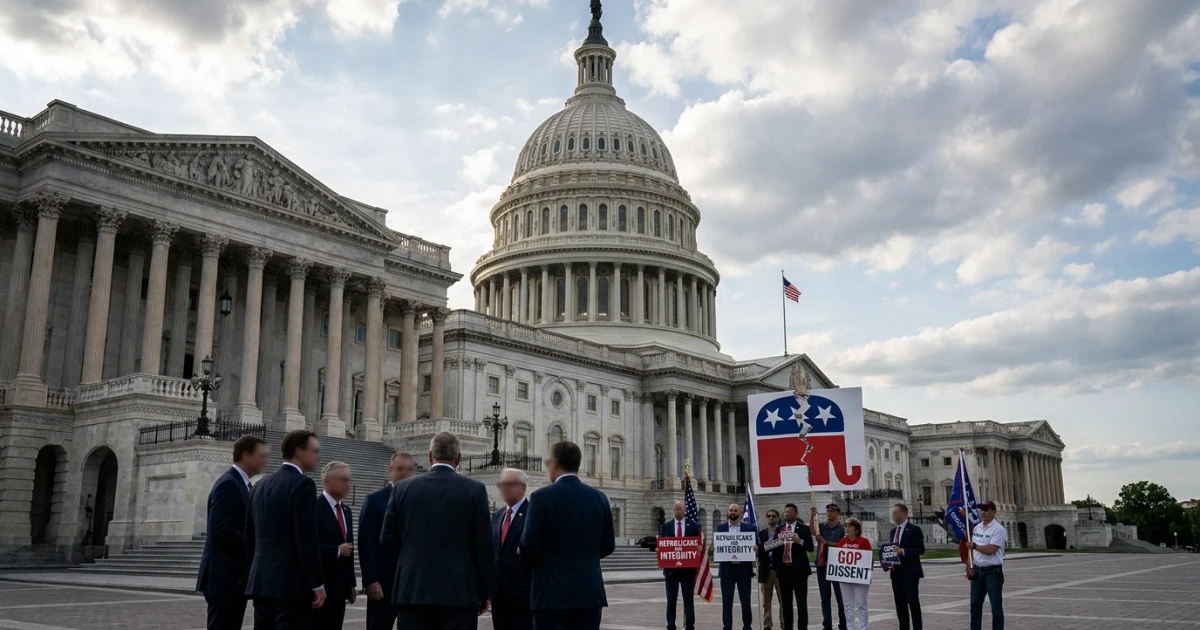 Trump Encounters Rare Pushback From Congressional Republicans