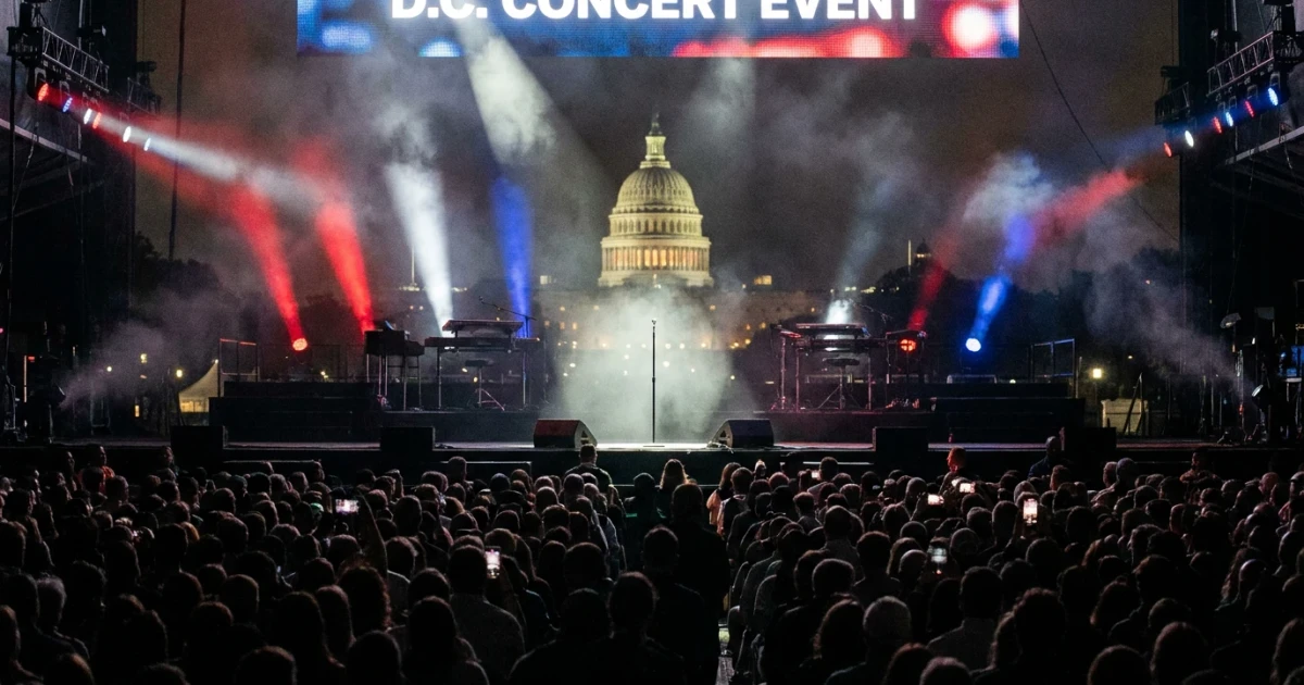 Trump Suggests Headlining D.C. Concerts Amid Artist Exits