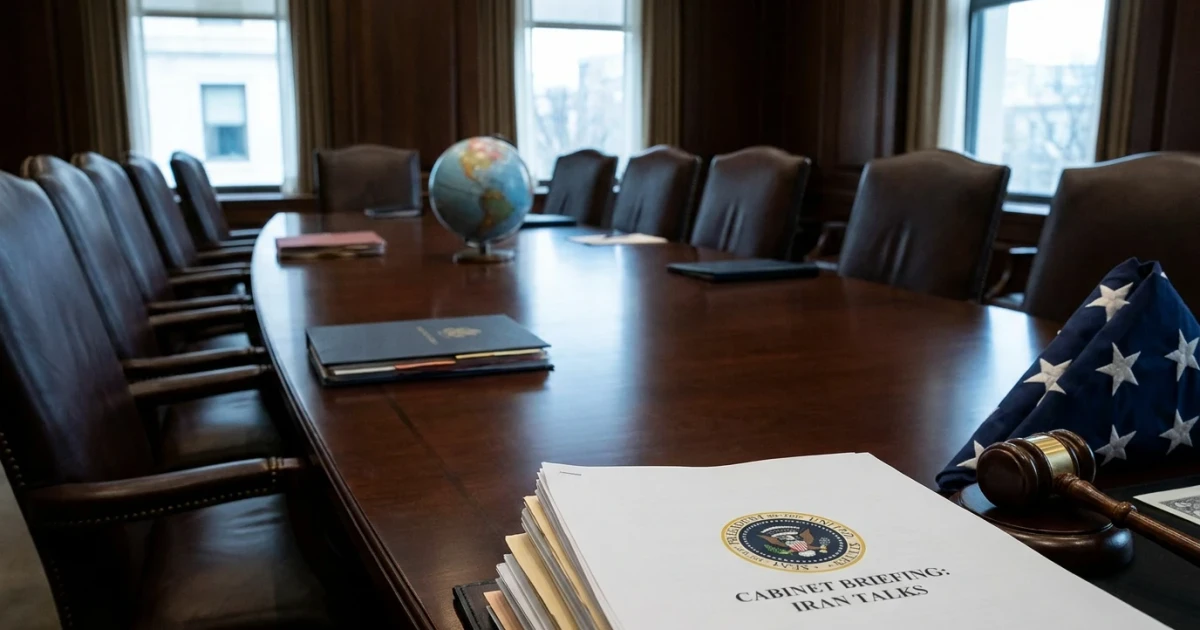 Trump Convenes Cabinet as Iran Talks Remain Uncertain