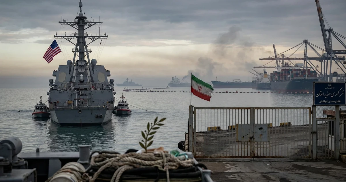 Trump Signals Iran Talks as U.S. Blocks Key Ports