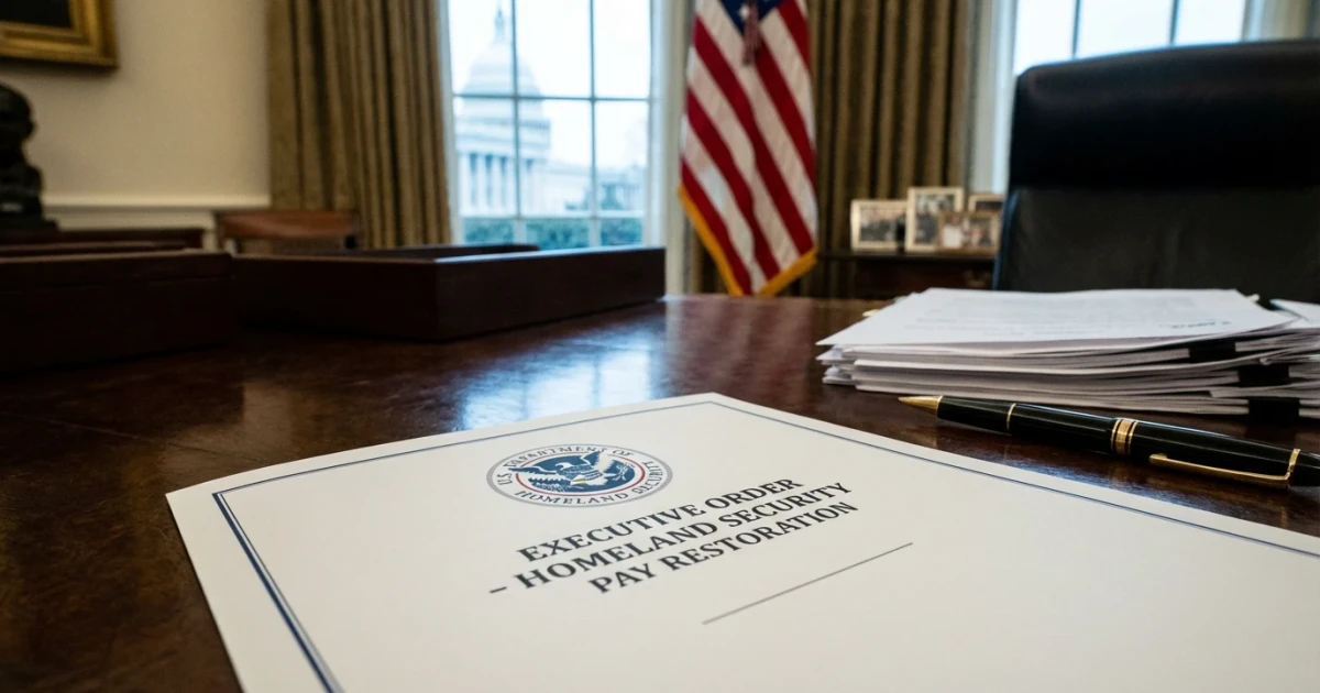 Trump to Restore Homeland Security Pay with Executive Order
