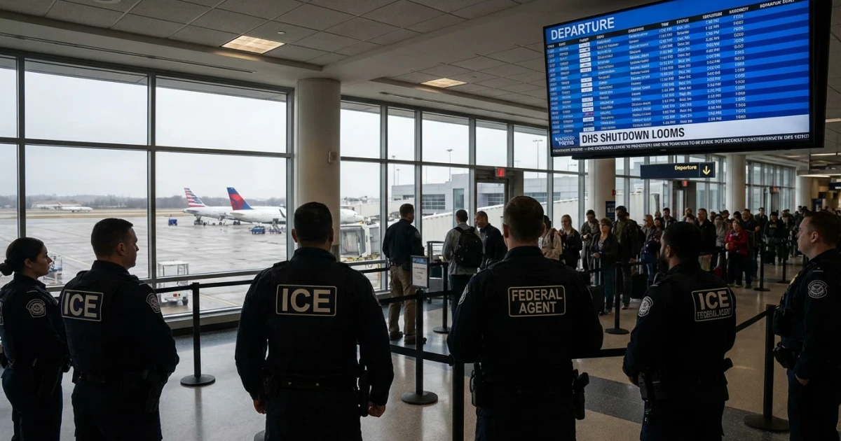 Trump Plans ICE Airport Deployments Amid DHS Shutdown Threat