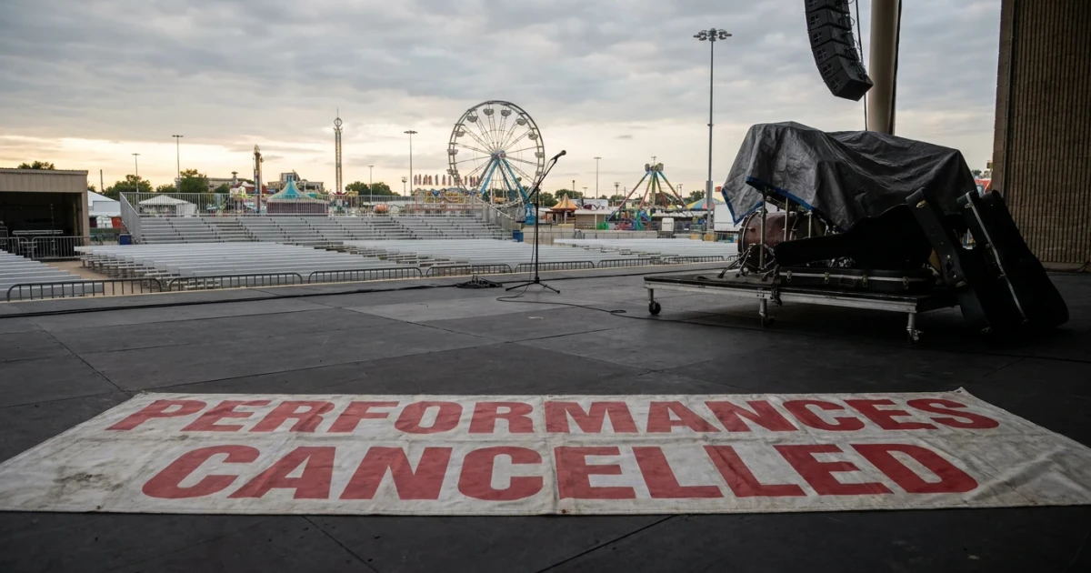 Trump Calls for Music Cancellations at State Fair