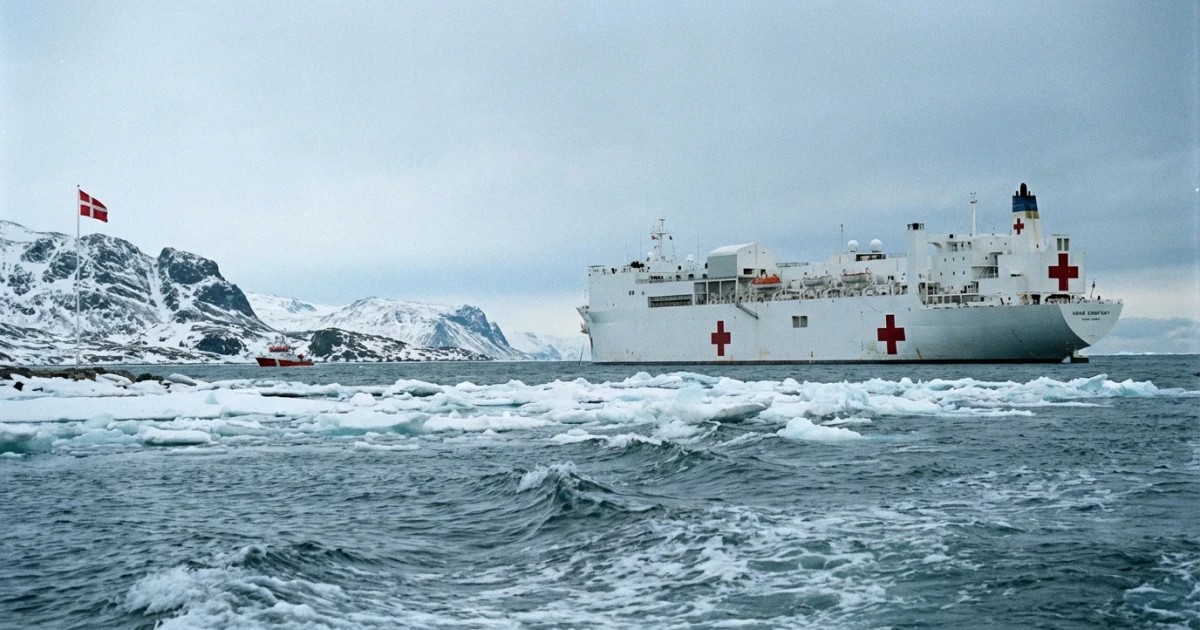 Trump's Hospital Ship Plan for Greenland Faces Danish Rejection