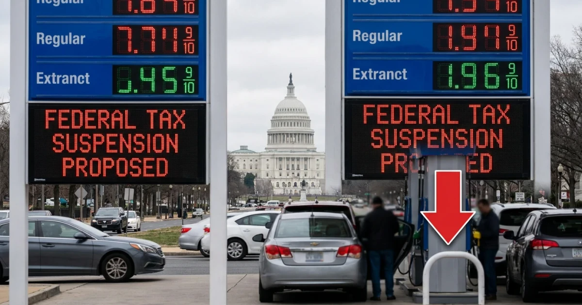 Trump Proposes Suspension of Federal Gas Tax Amid Debate