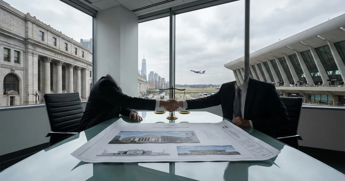 Trump Seeks Penn Station, Dulles Airport Naming Rights in Deal