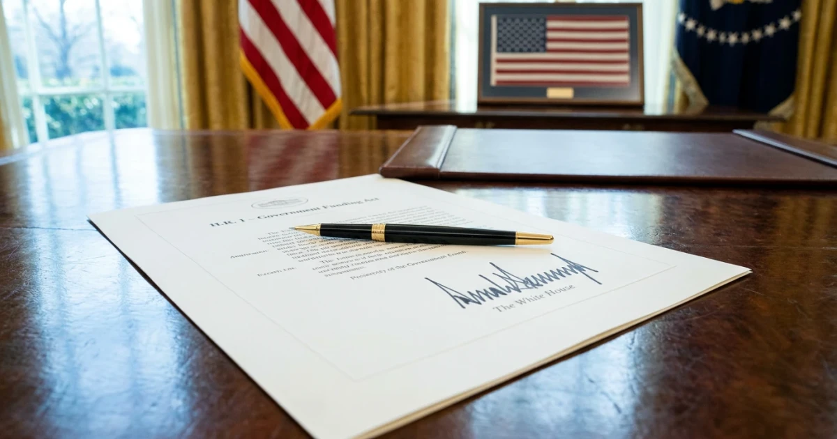 Trump Ends Record 76-Day Government Shutdown