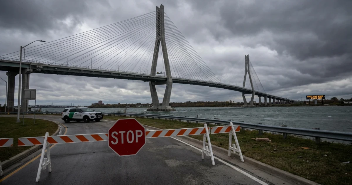 Trump Threatens Gordie Howe Bridge Opening Near US-Canada Border