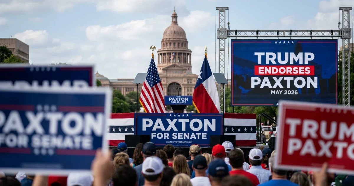 Trump Endorses Ken Paxton in Texas Senate Runoff