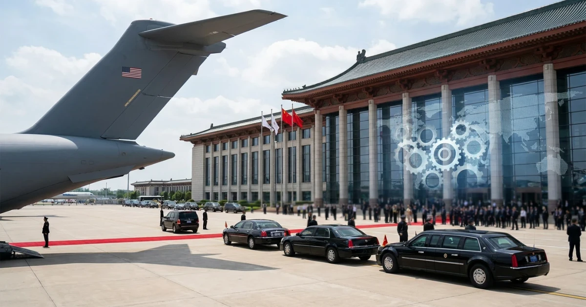 Trump Arrives in China for Pivotal Xi Jinping Summit