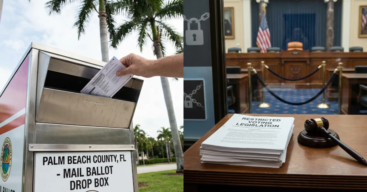 Trump Votes by Mail in Florida Amid Push to Restrict It