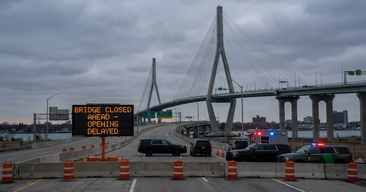 Trump Threatens to Block Gordie Howe Bridge Opening