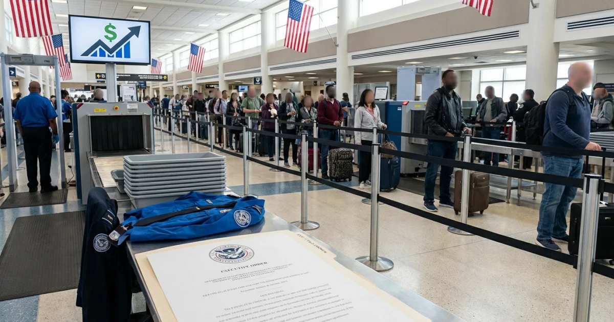 Trump Executive Order Raises TSA Pay to Ease Security Delays