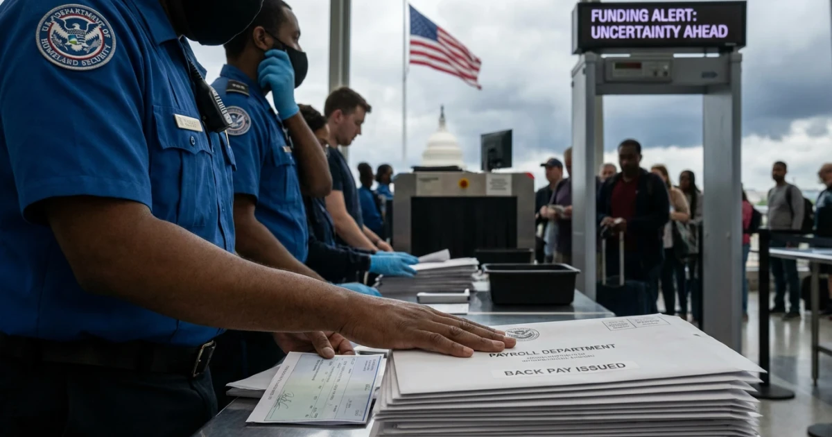 TSA Agents Get Back Pay, Future Pay Remains Uncertain
