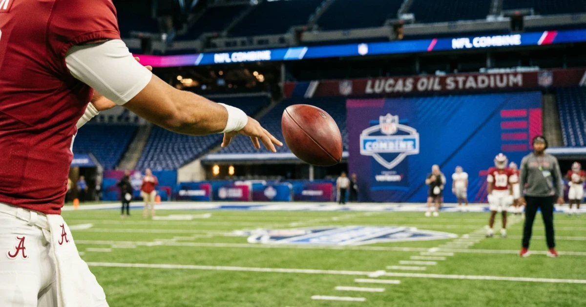 Ty Simpson to Throw at NFL Scouting Combine