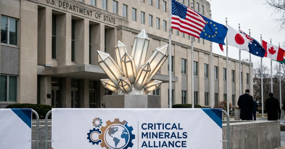 US Seeks Critical Minerals Bloc With Allies to Counter China