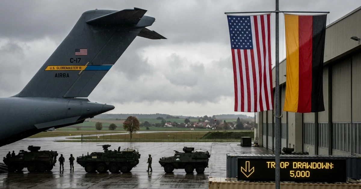 U.S. to Withdraw 5,000 Troops from Germany